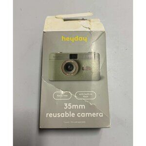 Heyday 35MM Camera with Built-in Flash Jade